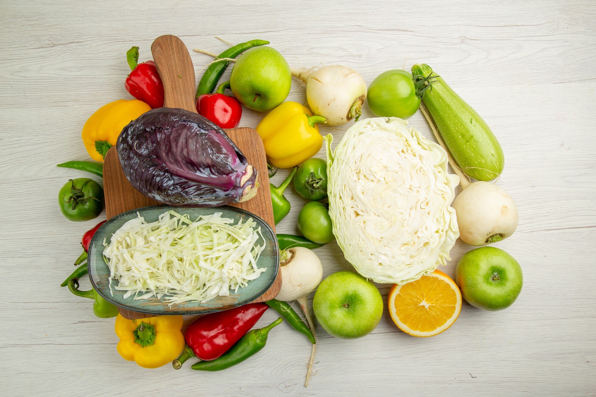 Sayur-sayuran dan makanan sihat